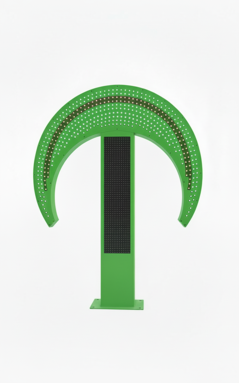 Enseigne LED Pharmacie Programmable – Modèle Croissant & Croix (Double Face)